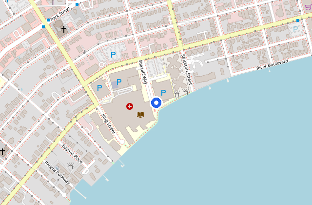 Map of the Riverside location at 2 Shircliff Way, Jacksonville, Florida